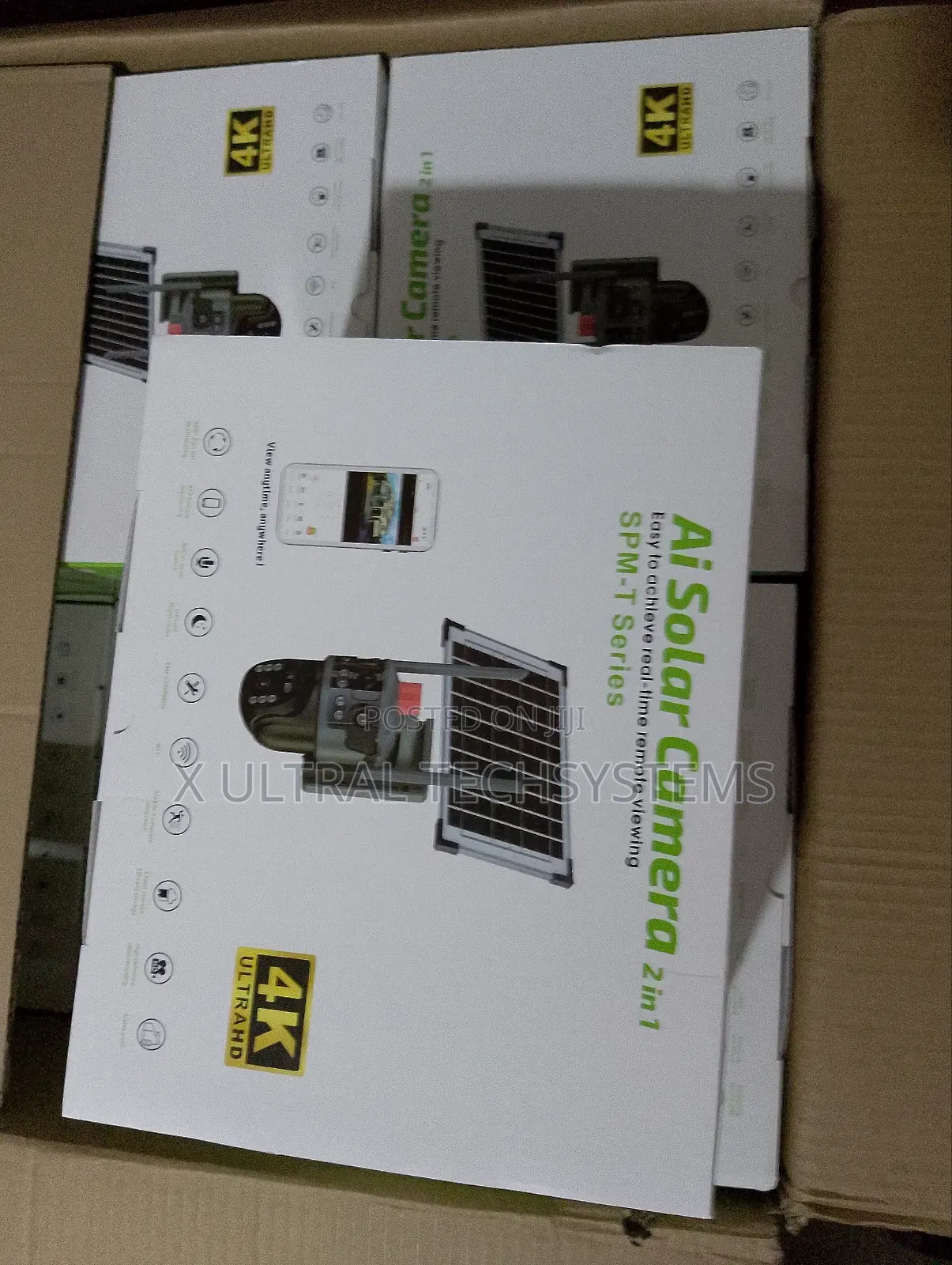 4g Ai Smart Solar Camera ( All Sim Card )