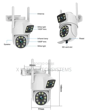 Wifi Smart Mini PTZ Ip Camera