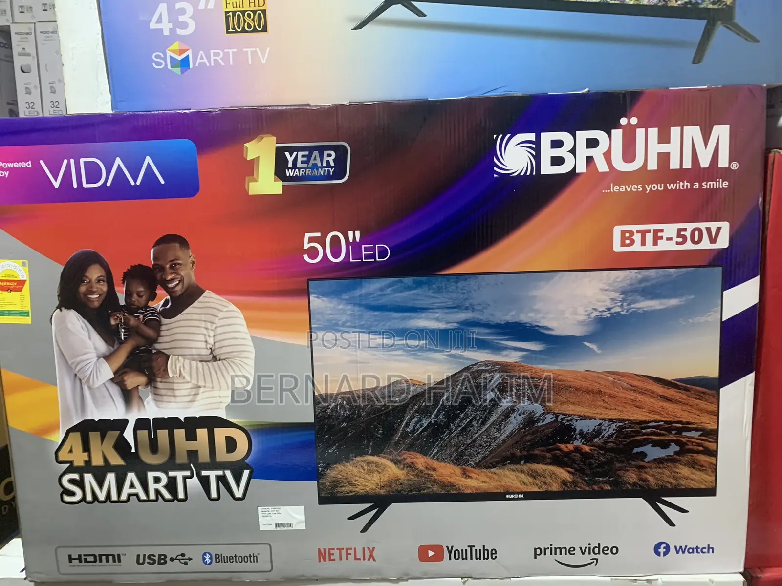 Bruhm 50” Smart 4KUHD