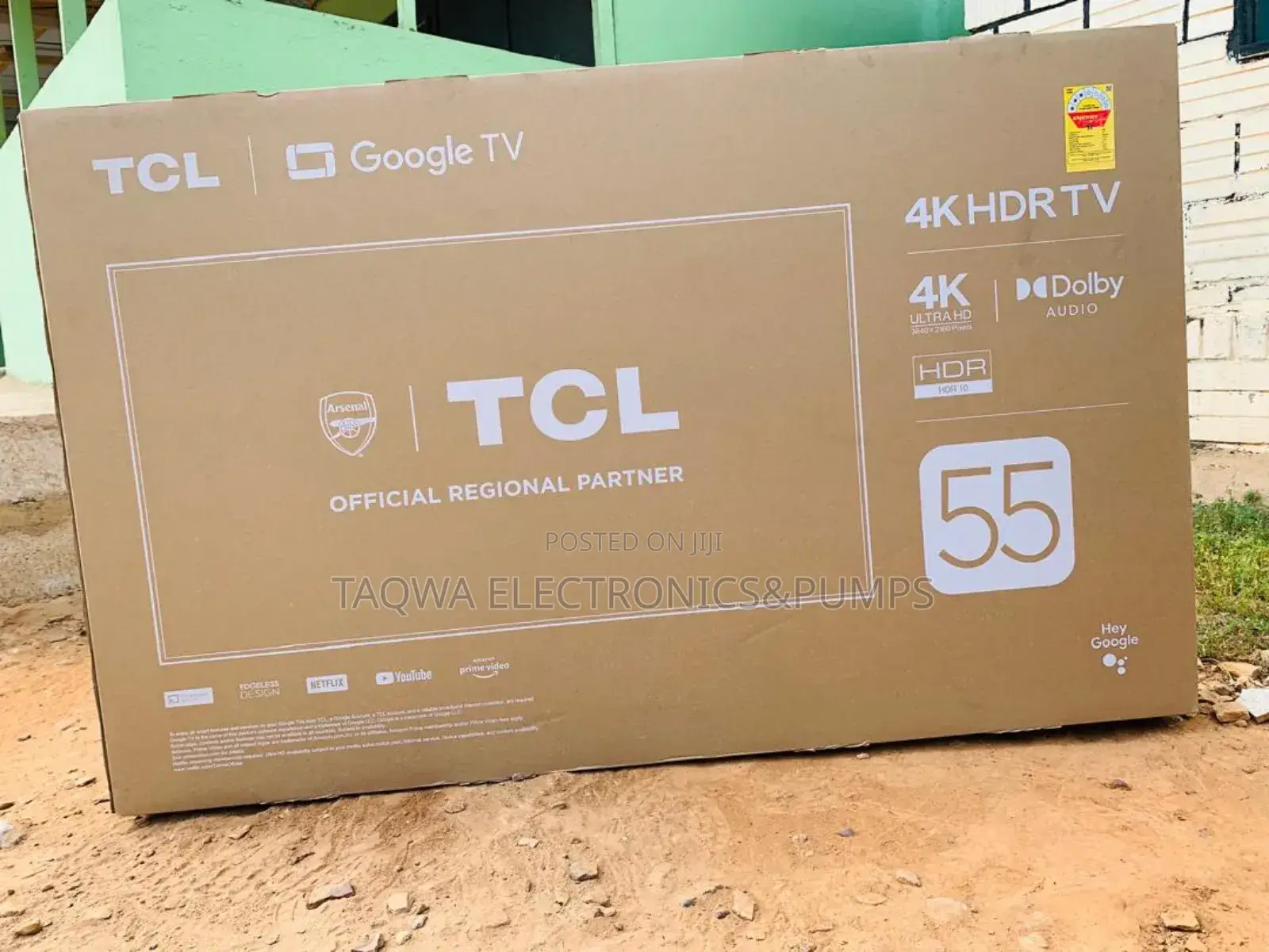 55 Inch Tv - TCL Number 1 Google Tv