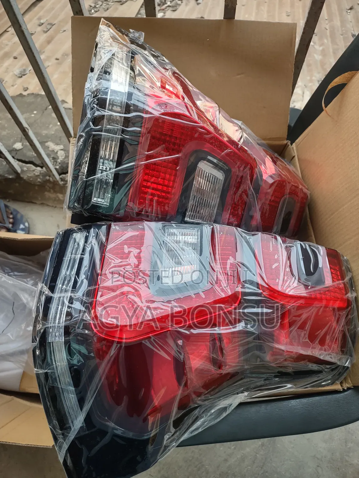 2018 19 20 22 Toyota Land Cruiser Prado Taillight Light Pair