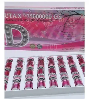 Glutax 35000000GS Sakura Skin Whitening Stemcell Injection