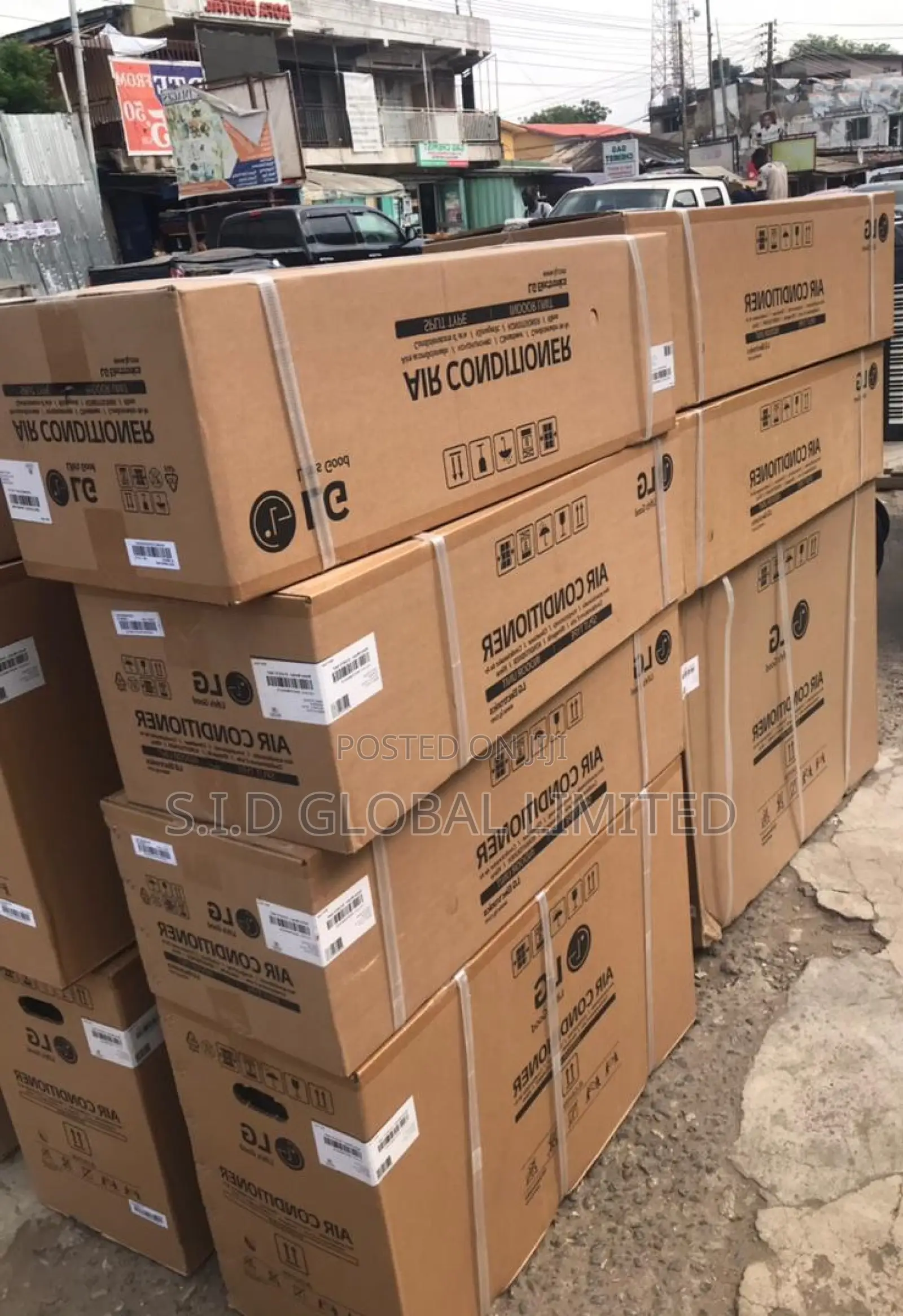 Neatly Sealed LG St24atc Air Conditioner Splite R410