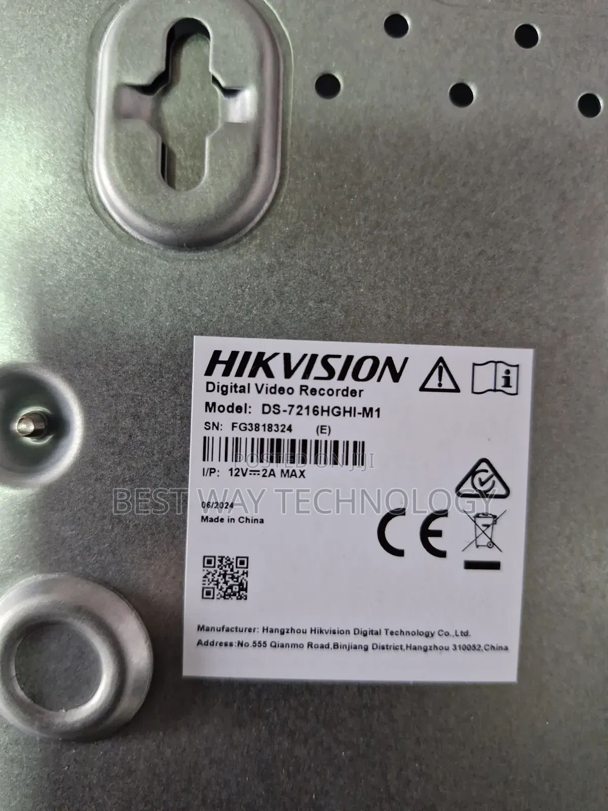 16ch DVR Hikvision 2mp to 5mp