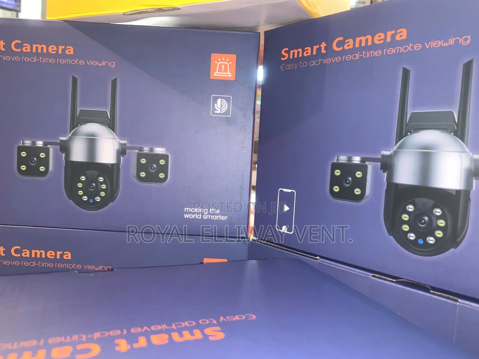 Three Lens With Audio Camera