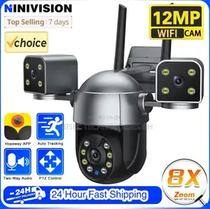 3 Lens Ultra Hd PTZ Camera