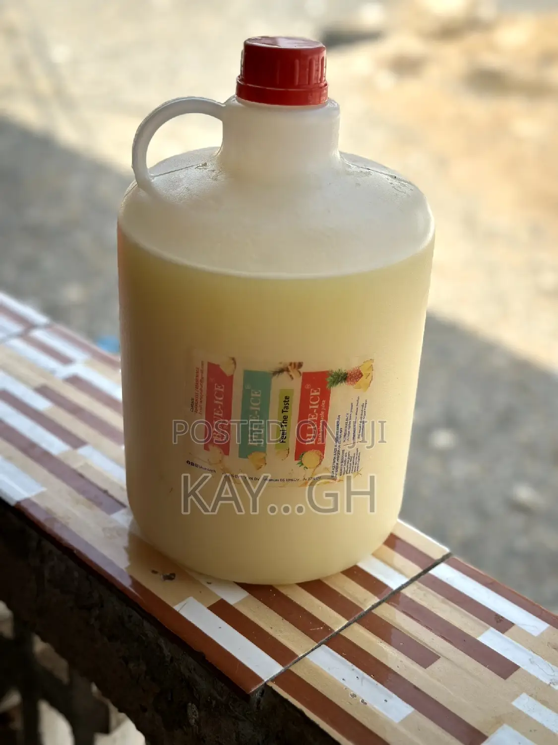 Blue Ice Pineapple Juice