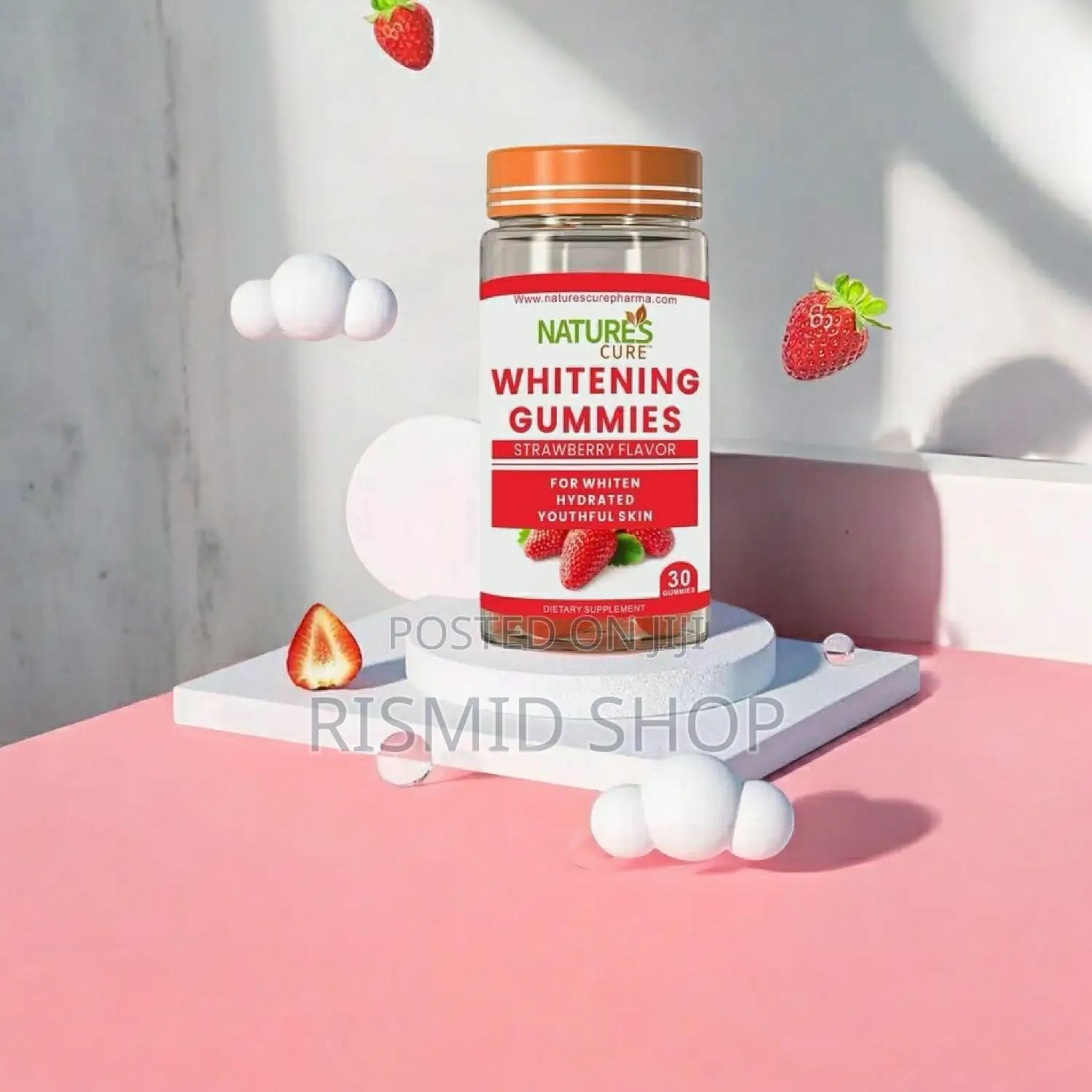 Nature's Cure Whitening Gummies