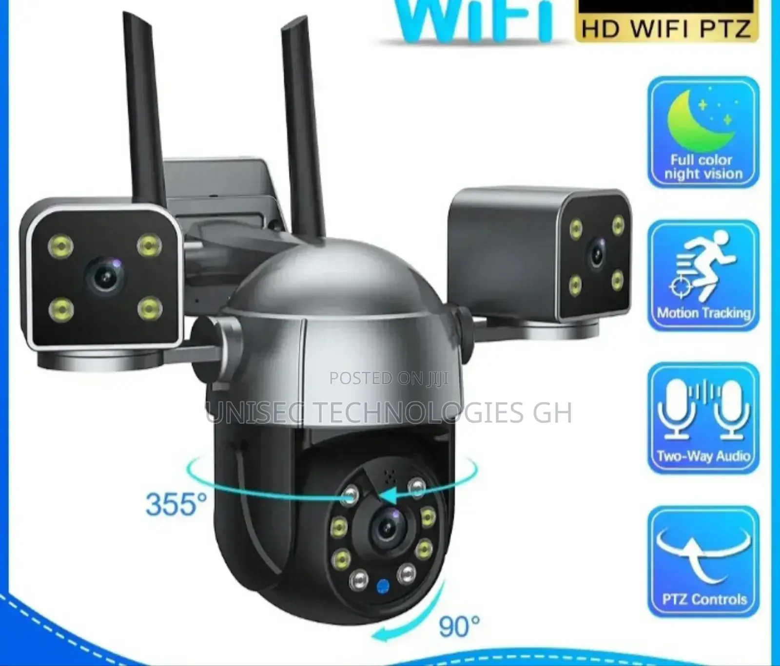 Wifi Three Lens Camera