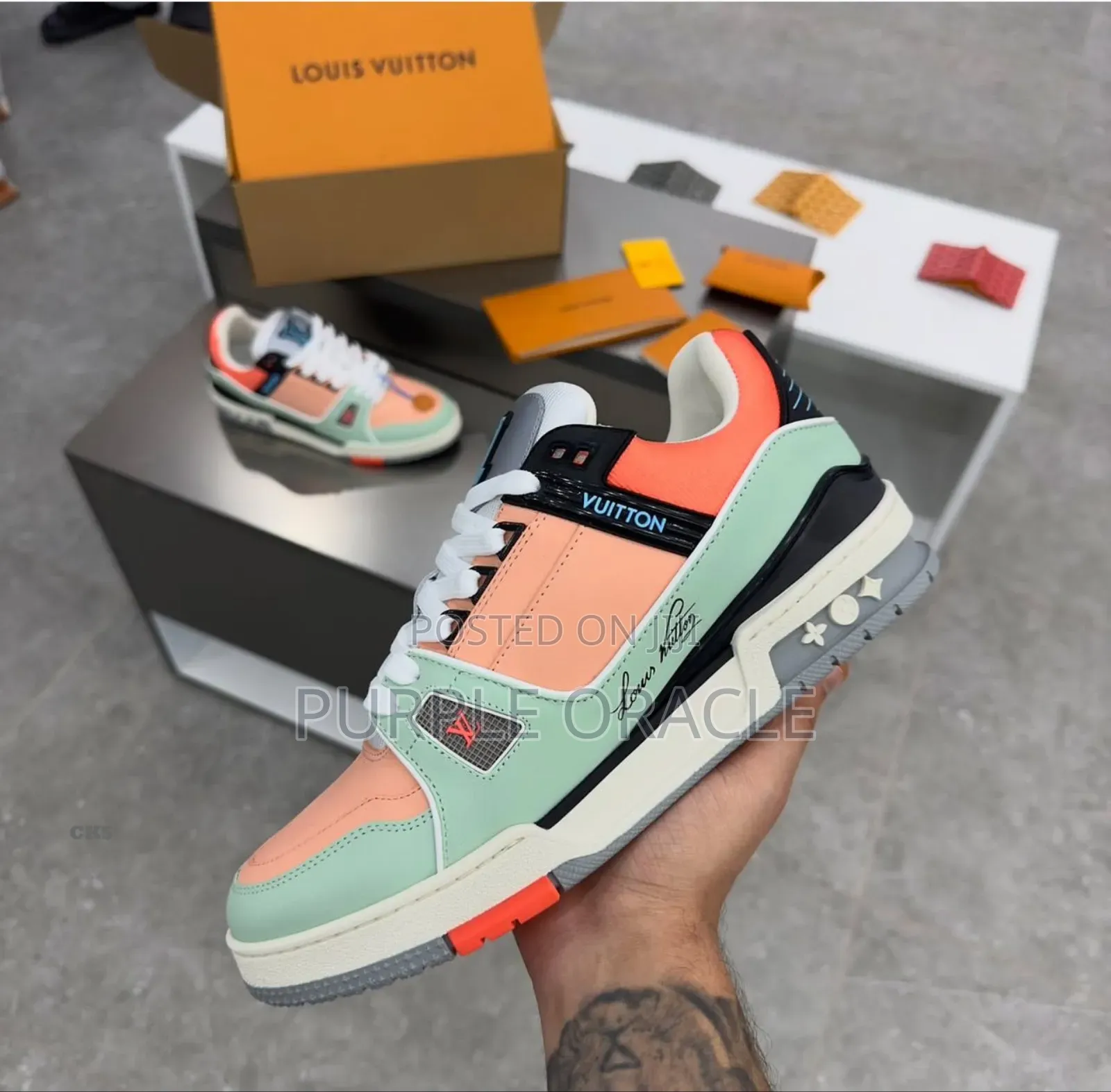 Elegant Louis Vuitton Sneakers for Men