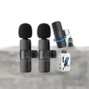 2 in 1 Wireless Microphone for Android and iPhone