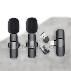 2 in 1 Wireless Microphone for Android and iPhone
