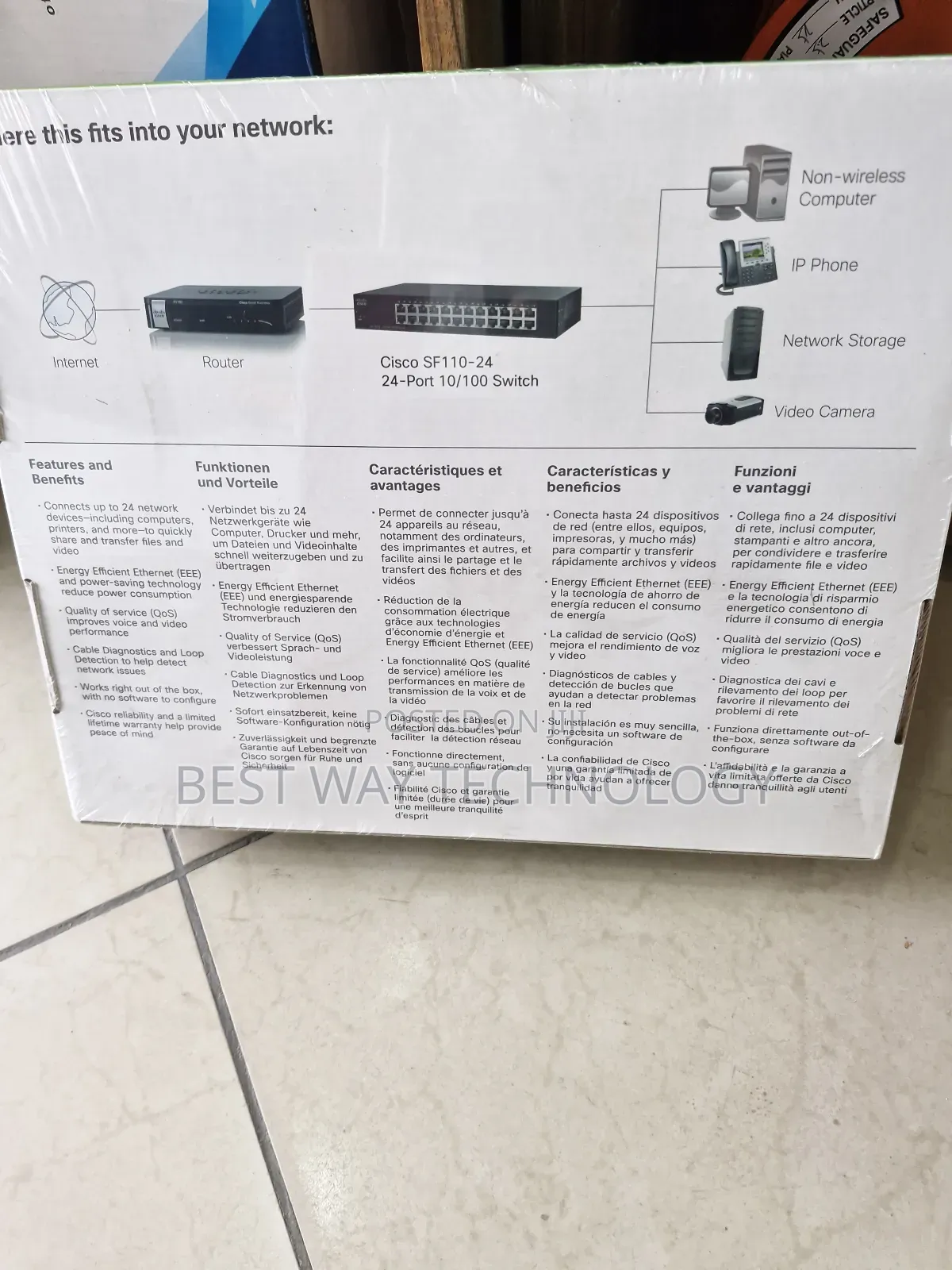 Cisco Switch 24port Small Business