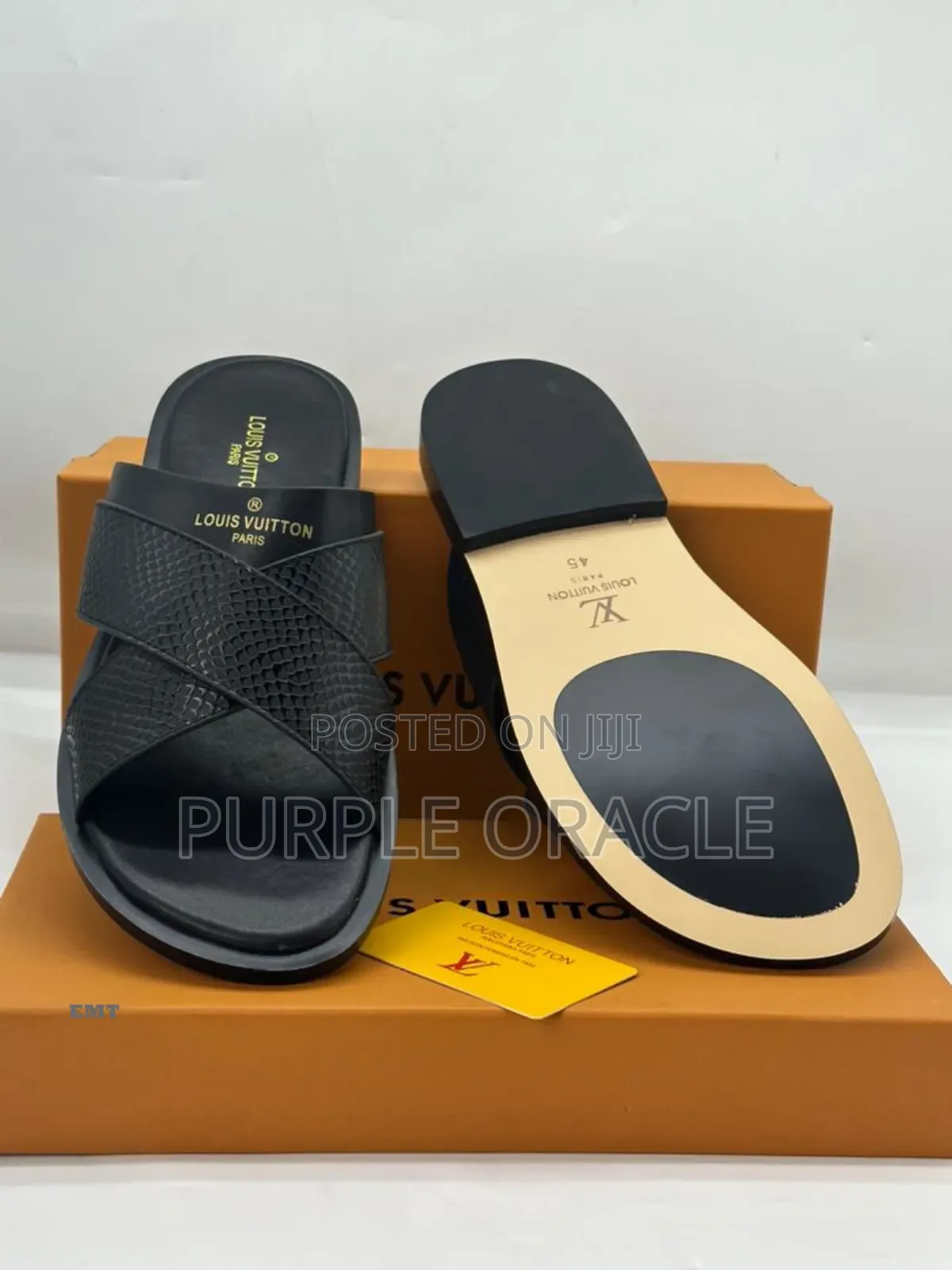 Look Classy and Simple With Louis Vuitton Slides Footwear.