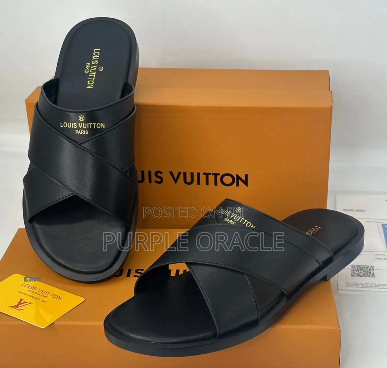 Look Classy and Simple With Louis Vuitton Slides Footwear.