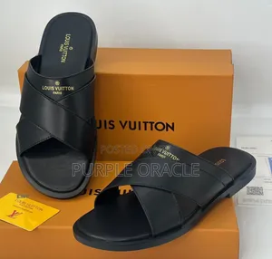 Look Classy and Simple With Louis Vuitton Slides Footwear.