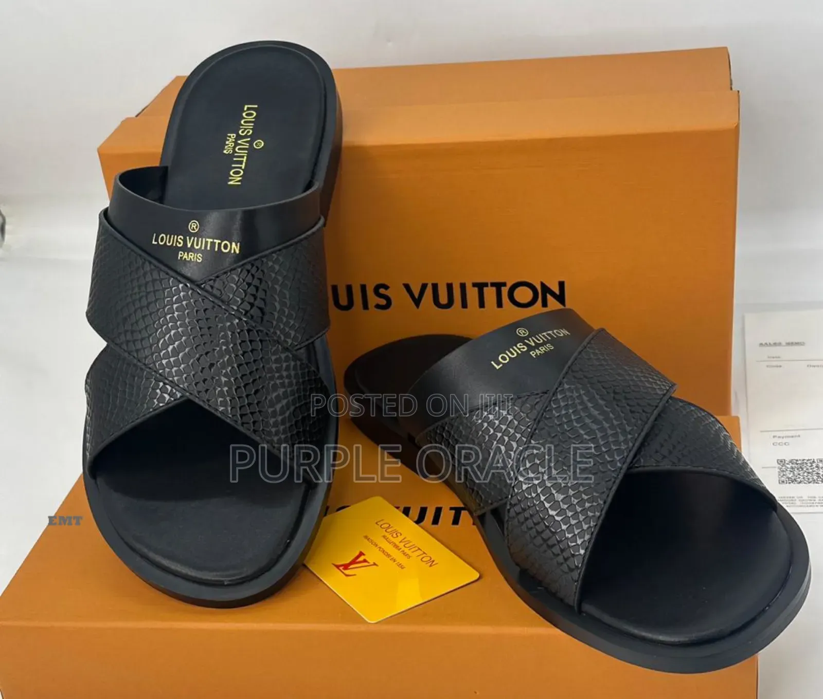 Look Classy and Simple With Louis Vuitton Slides Footwear.