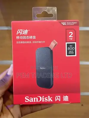 Sandisk Portable Externalssd 2tb / To - 800mb/S