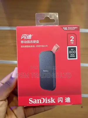 Sandisk Portable Externalssd 2tb / To - 800mb/S