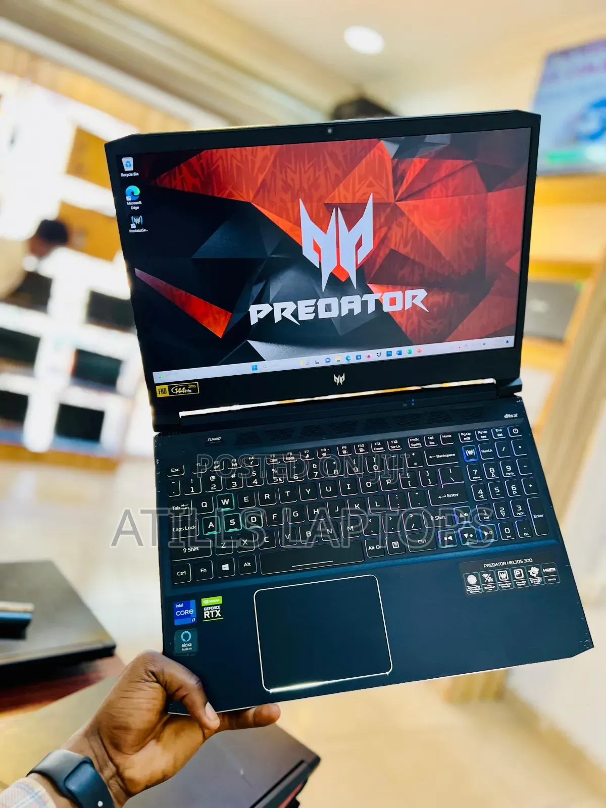Laptop Acer Predator 15 16GB Intel Core I7 SSD 1.5T