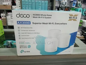 Tp-Link Deco X50 Ax3000 Wi-Fi 6 Whole Home Mesh Wifi System