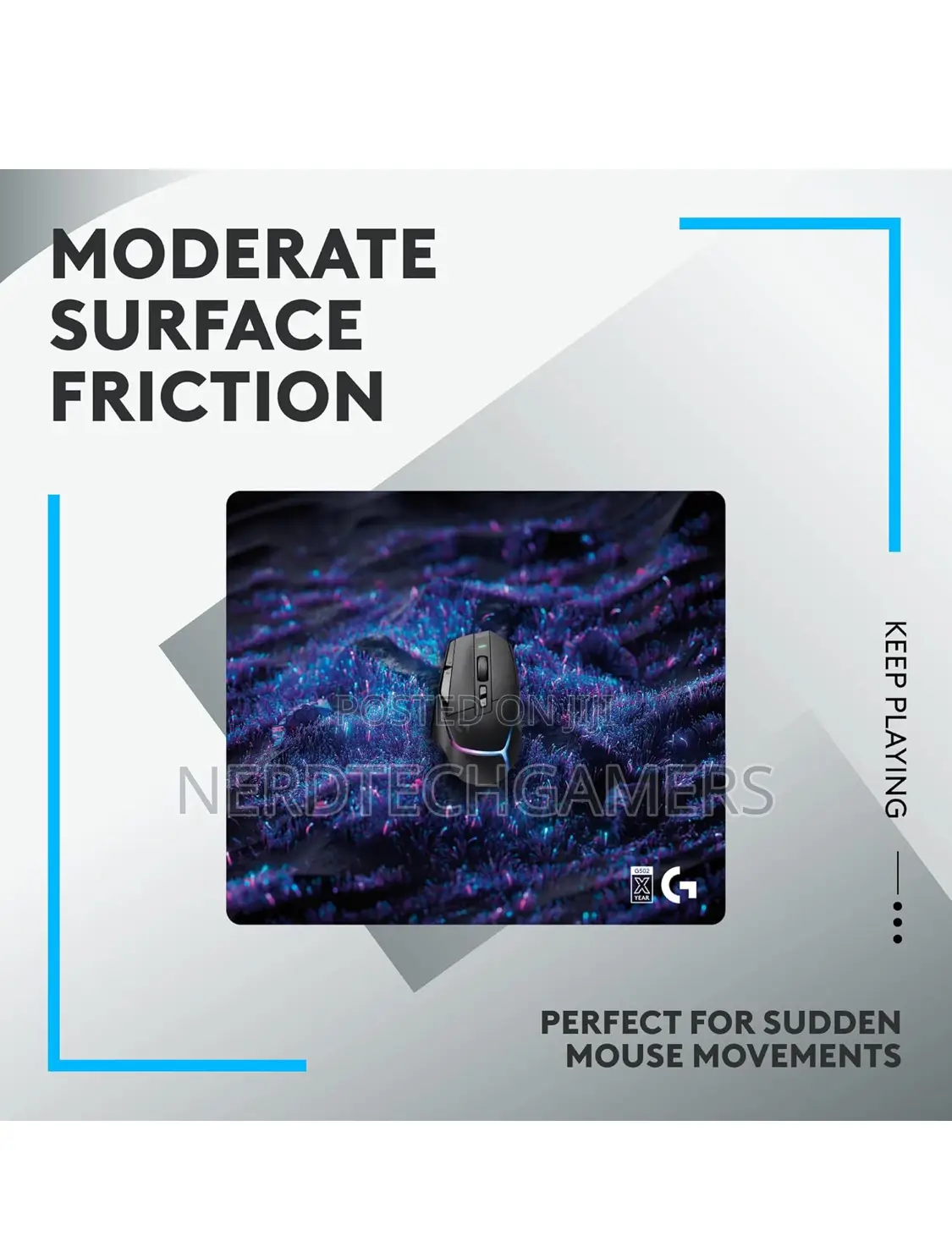 Logitech G640 SE Large Cloth Gaming Mouse Pad,