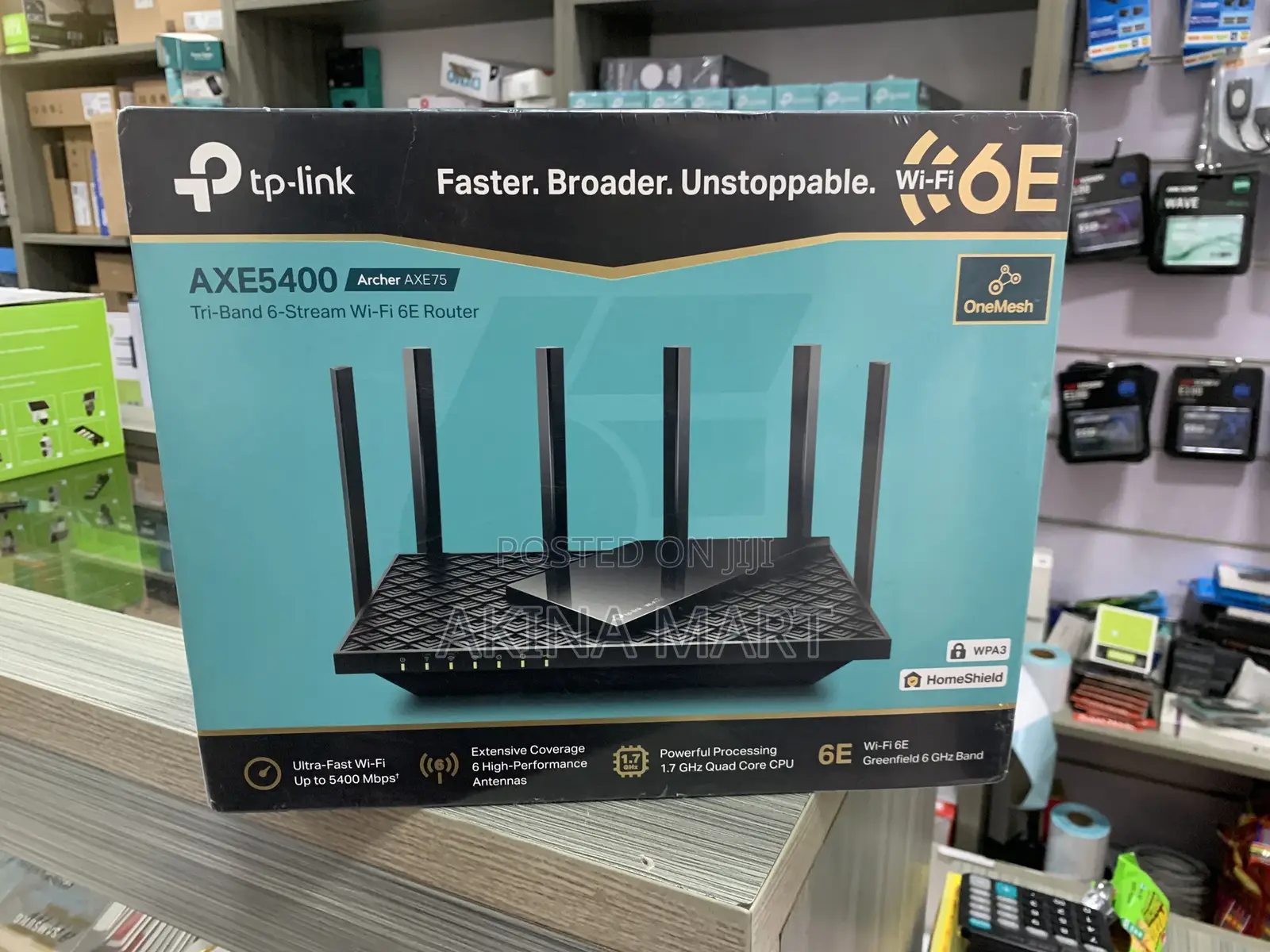 Tp-Link Axe5400 Archer Axe75 Wi-Fi 6 Router
