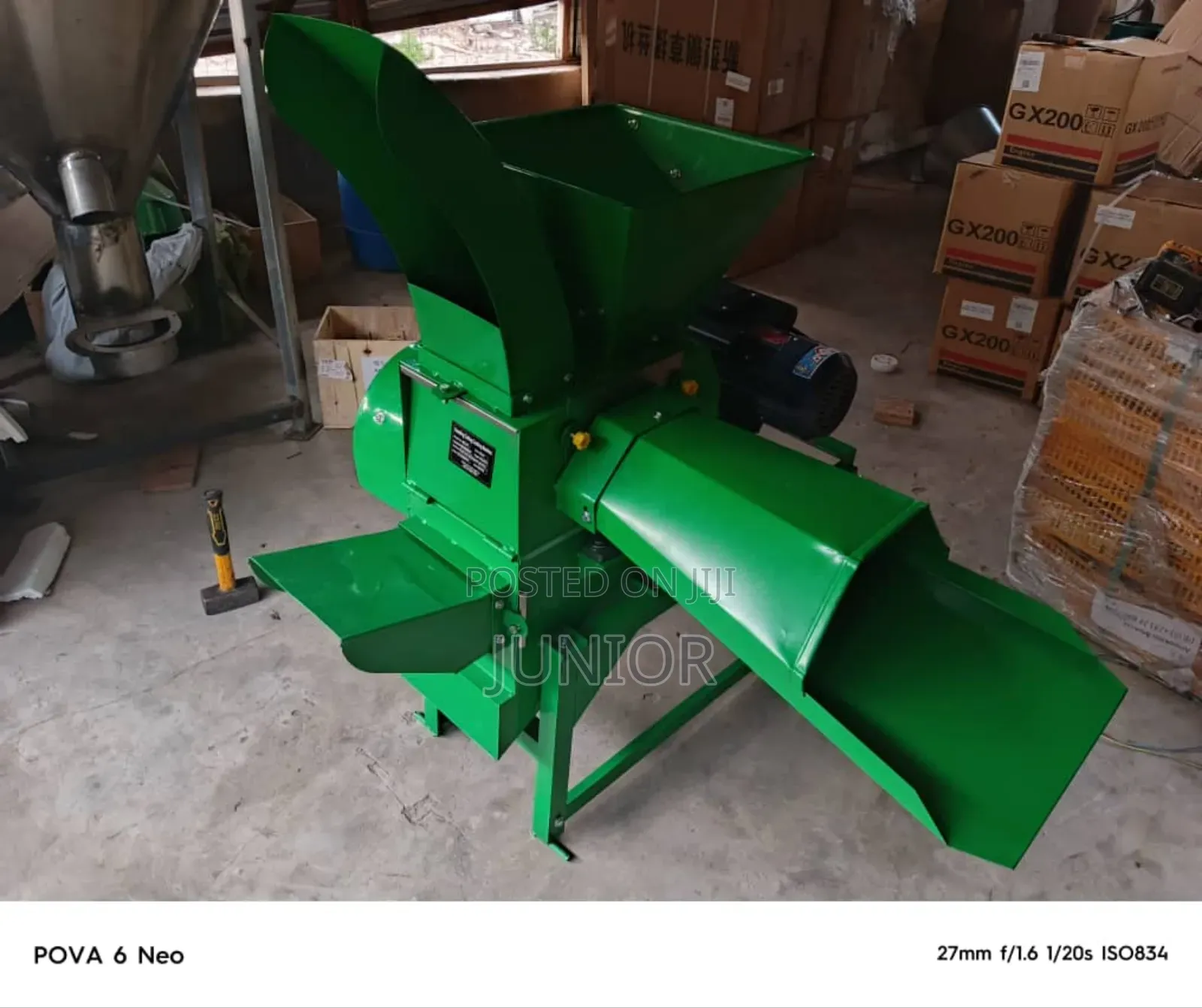 Gasoline Powered Chaff Cutter/ Feed Grinder