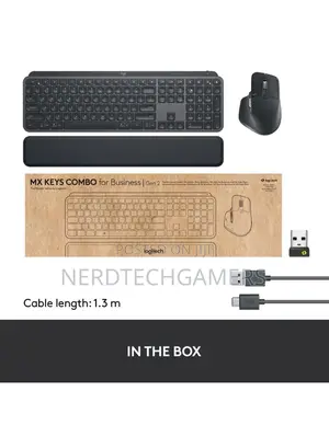 Logitech MX Keys Combo for Business Gen 2,Wireless Keyboard