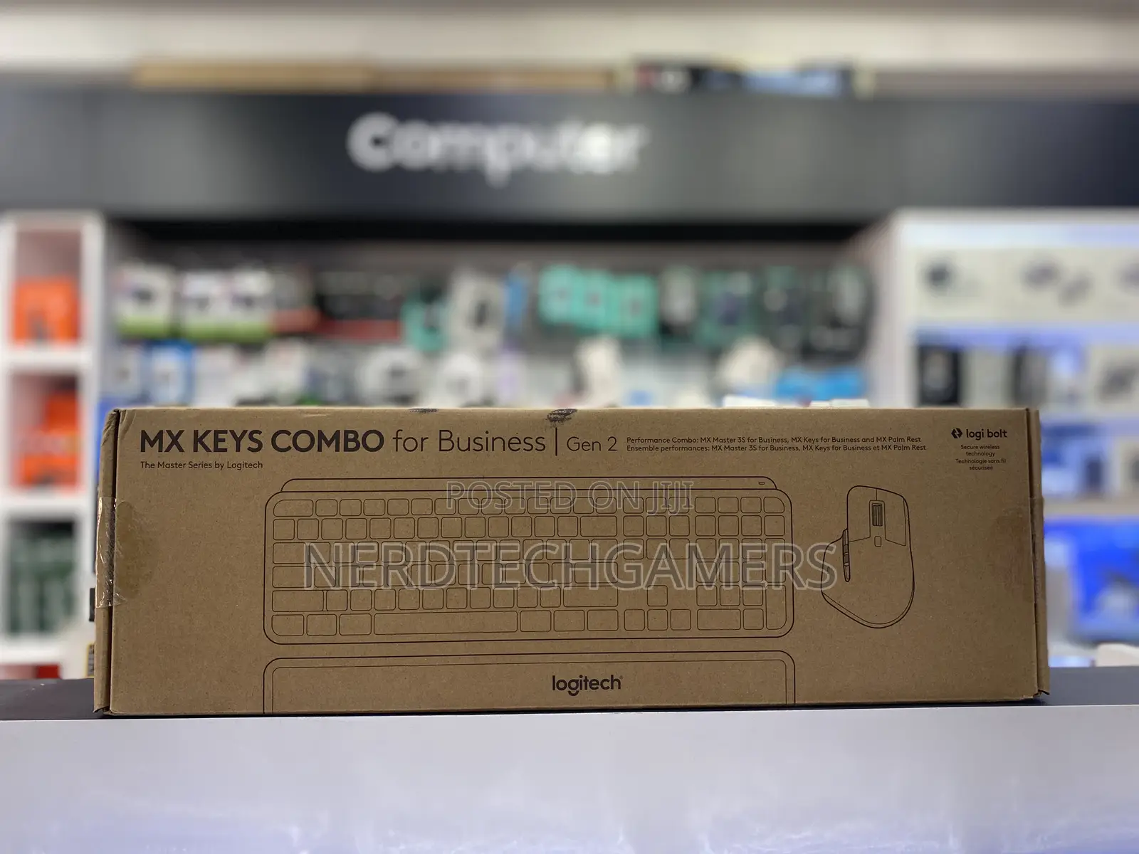 Logitech MX Keys Combo for Business Gen 2,Wireless Keyboard