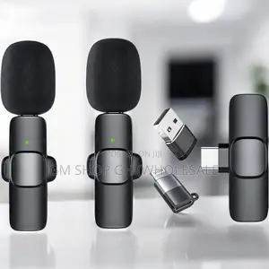 2 in 1 Wireless Microphone for Android and iPhone