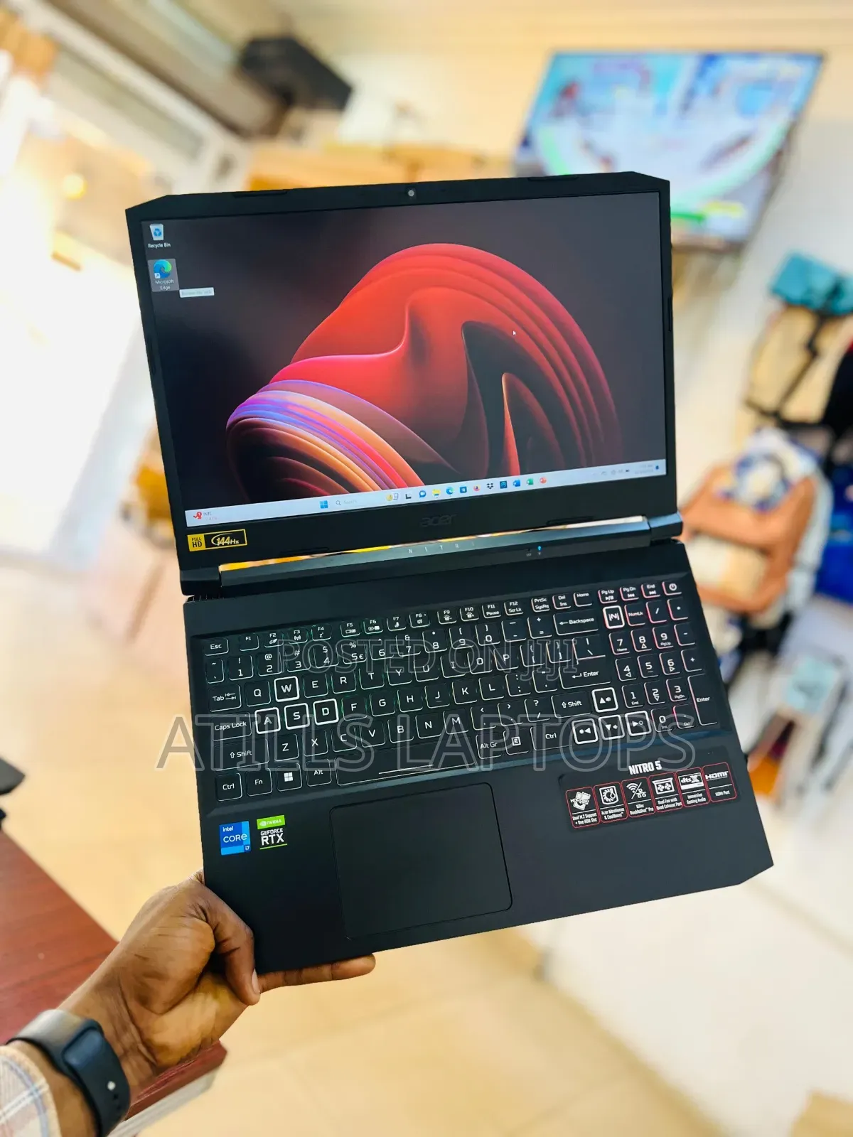 Laptop Acer Nitro 5 16GB Intel Core I7 SSD 512GB