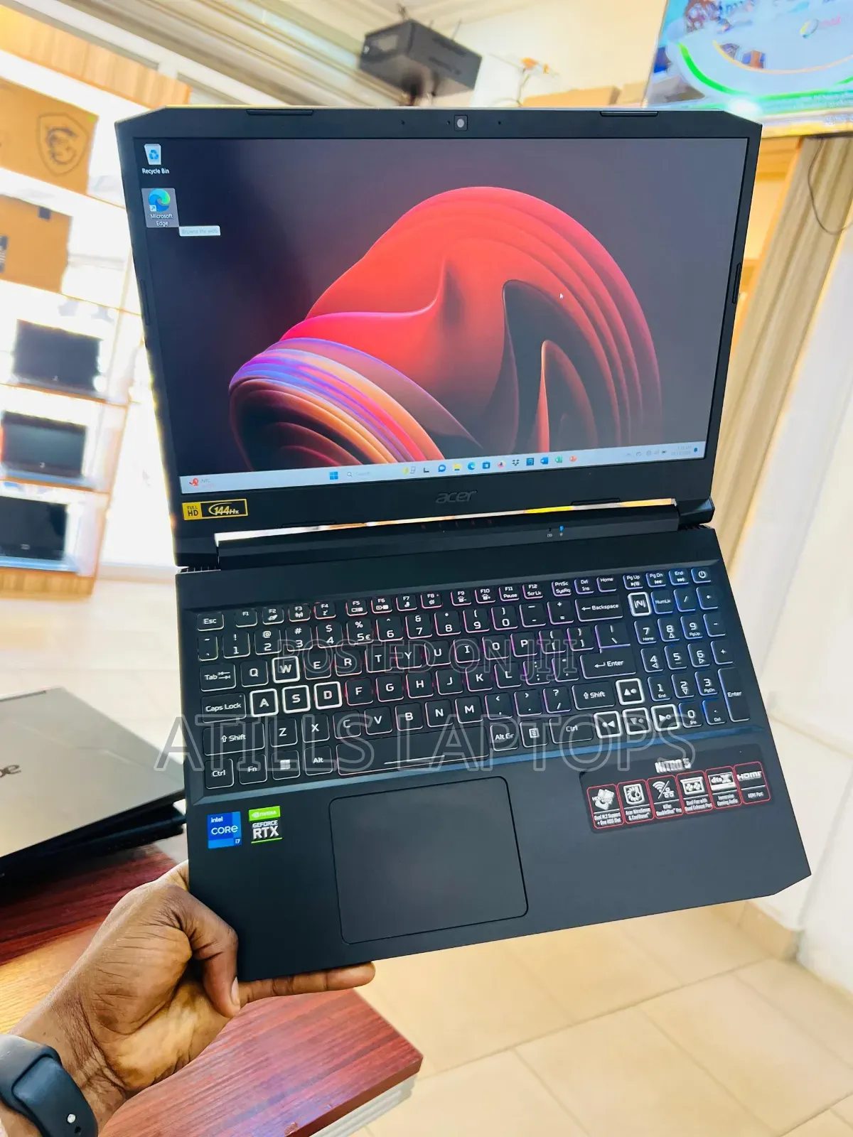 Laptop Acer Nitro 5 16GB Intel Core I7 SSD 512GB