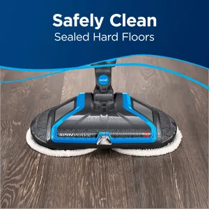 Bissell Spinwave Plus Hard Floor Cleaner Mop, Silver-20391