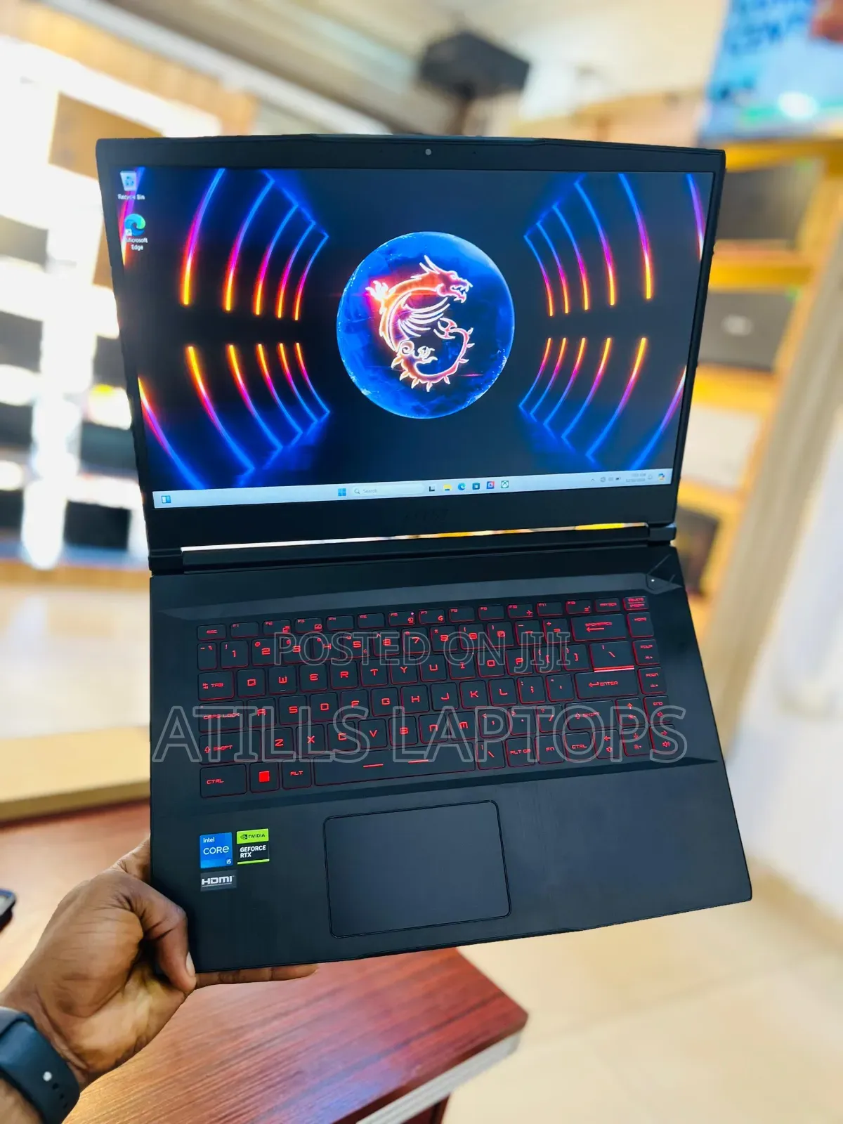 Laptop MSI GF63 16GB Intel Core I5 SSD 512GB