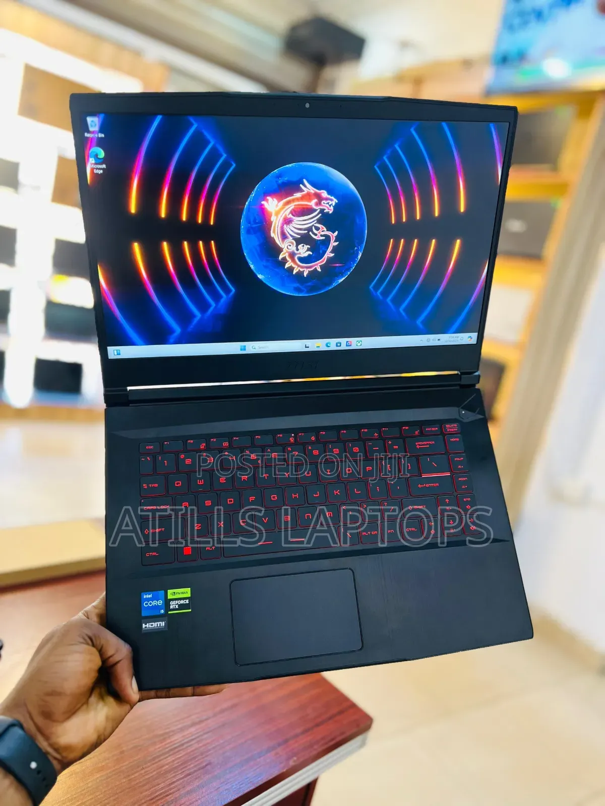 Laptop MSI GF63 16GB Intel Core I5 SSD 512GB
