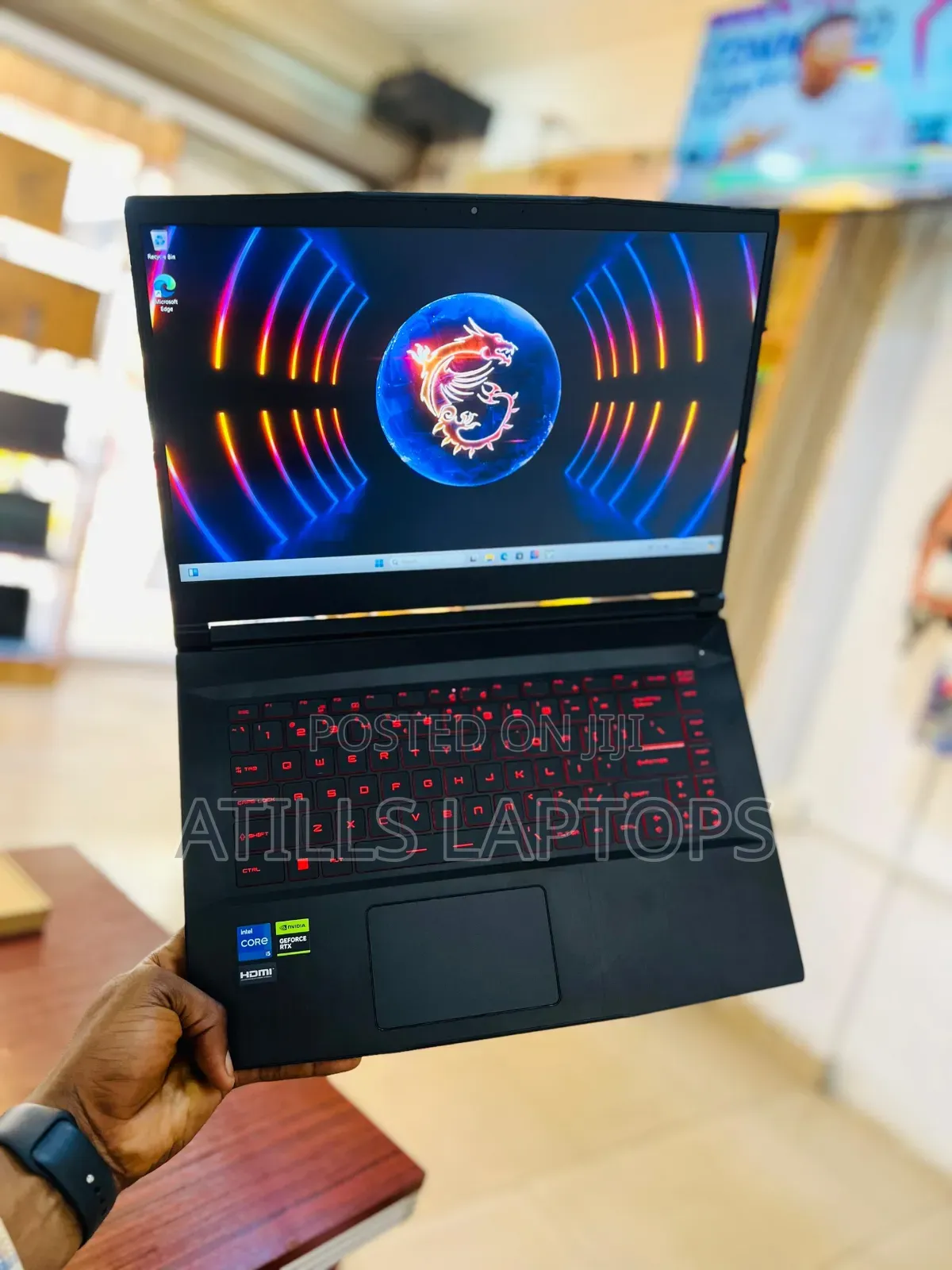 Laptop MSI GF63 16GB Intel Core I5 SSD 512GB