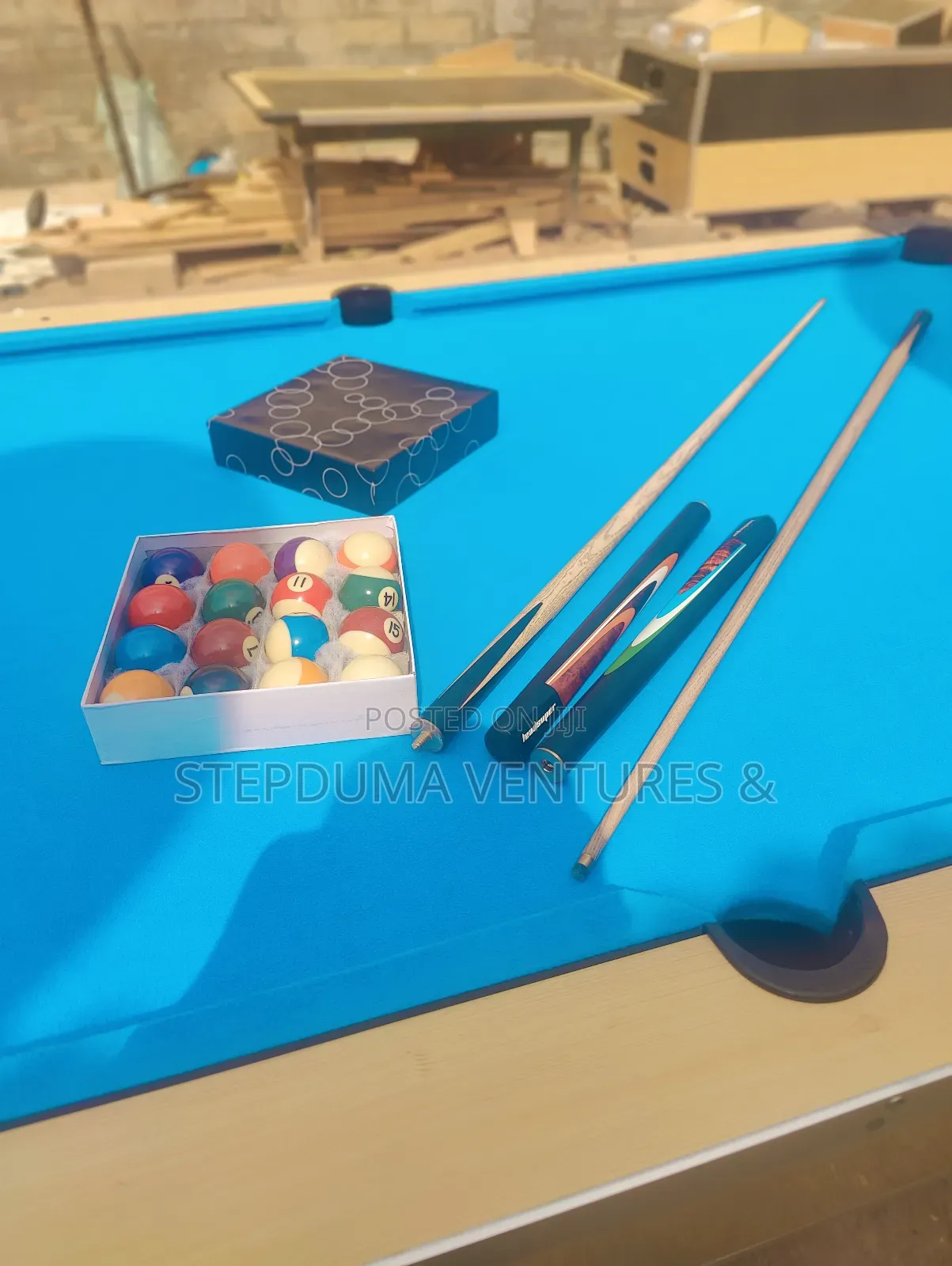 Pool Tabke With 40pcs of Token Coins
