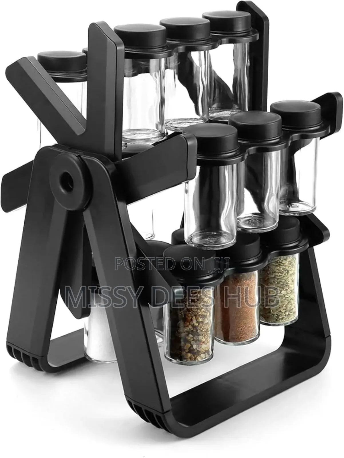 18 Jars Rotating Spice Rack