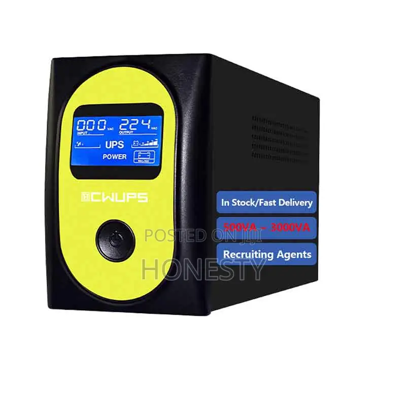 Cwups 1000va Ups 220v Uninterruptible Power Supply for Pc