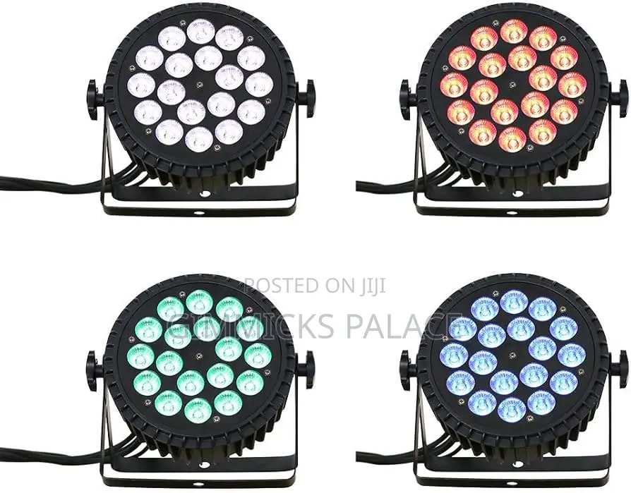 Led Flat Par Light 18 by 15watts