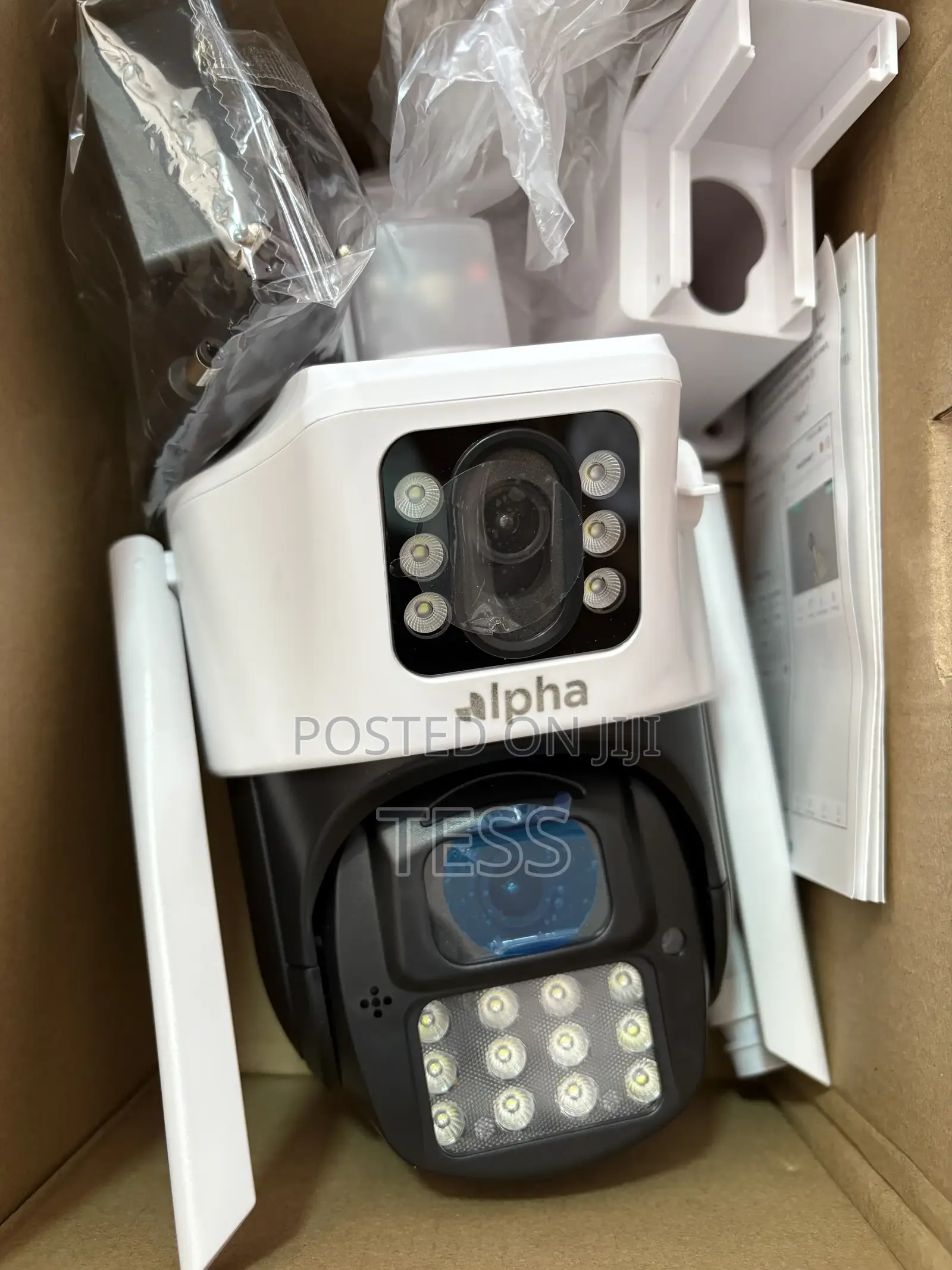 Wifi PTZ Camera 6mp Icsee App Full Color 2 Way Talk