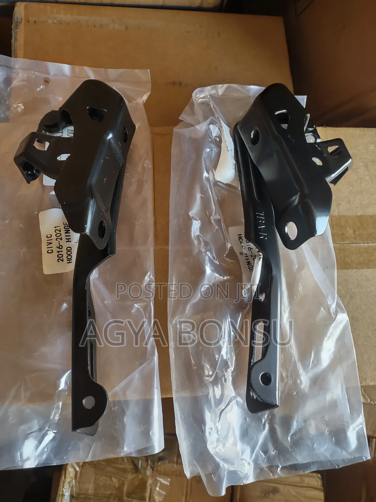 2016 18 20 2021 Honda Civic Hood Bonnet Hinges Pair