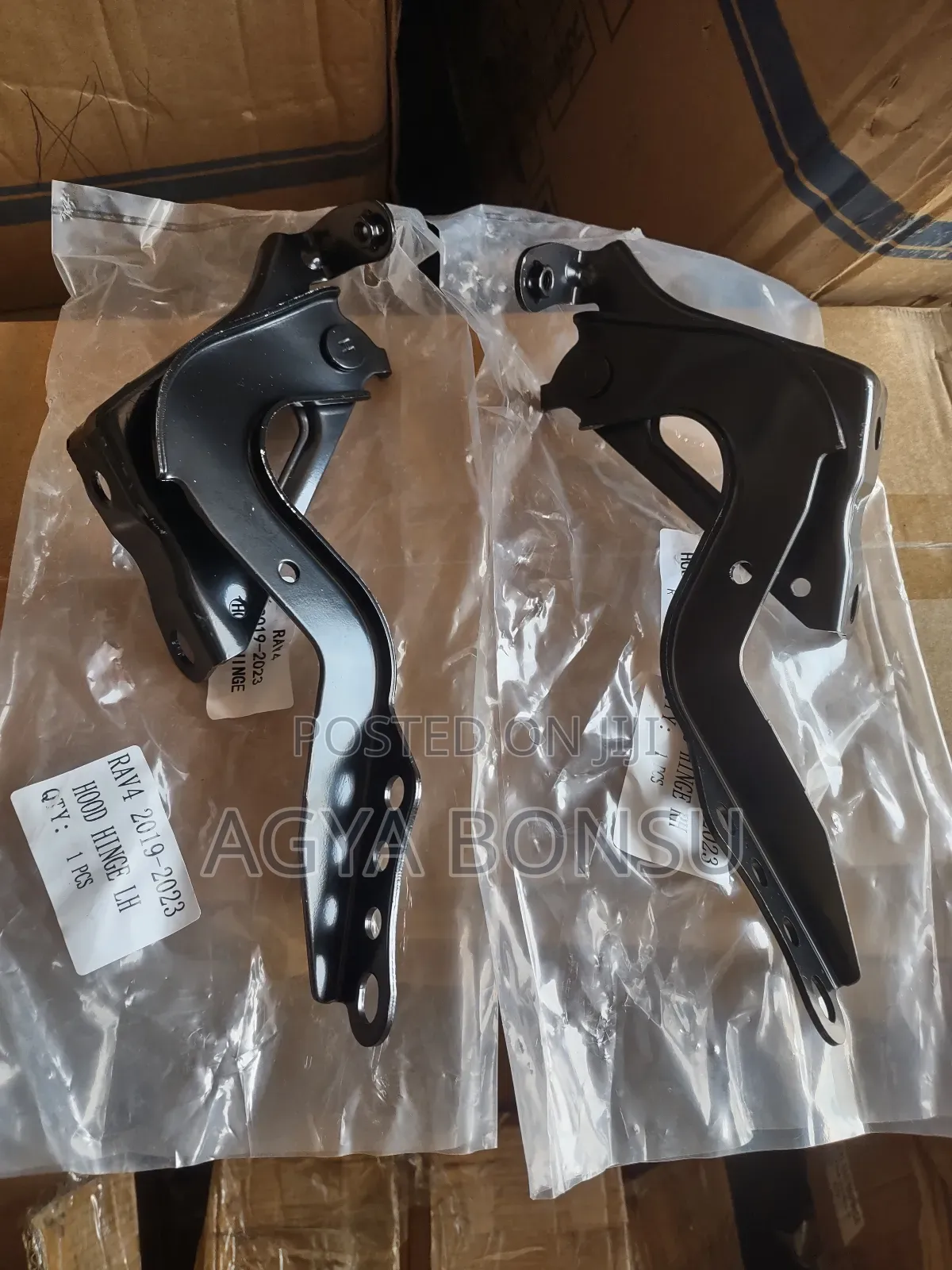 2019 20 22 2023 Toyota RAV4 Hood Bonnet Hinges Pair