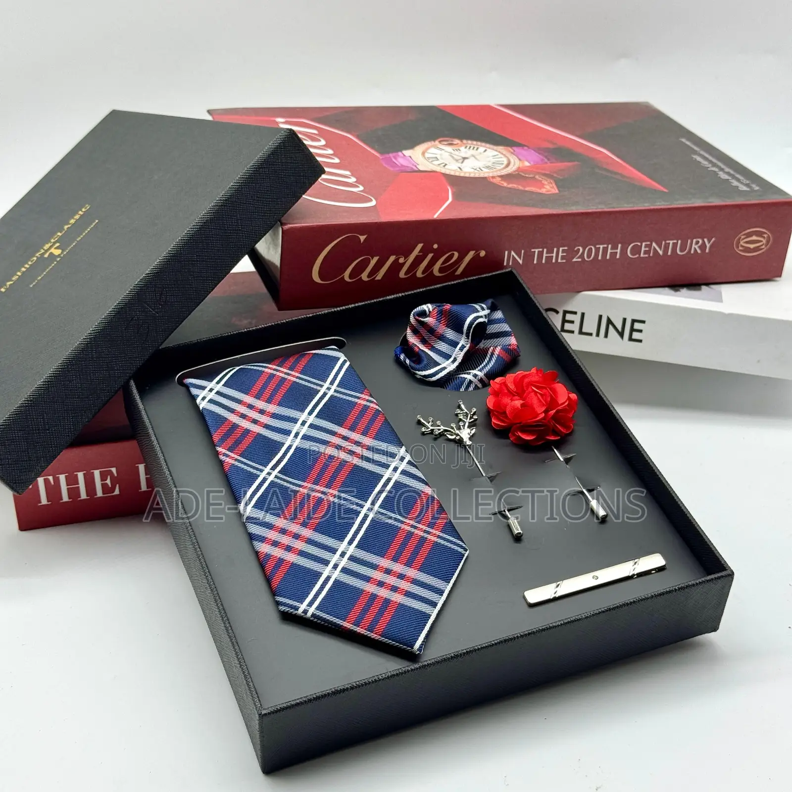Bow Tie Cufflinks Set