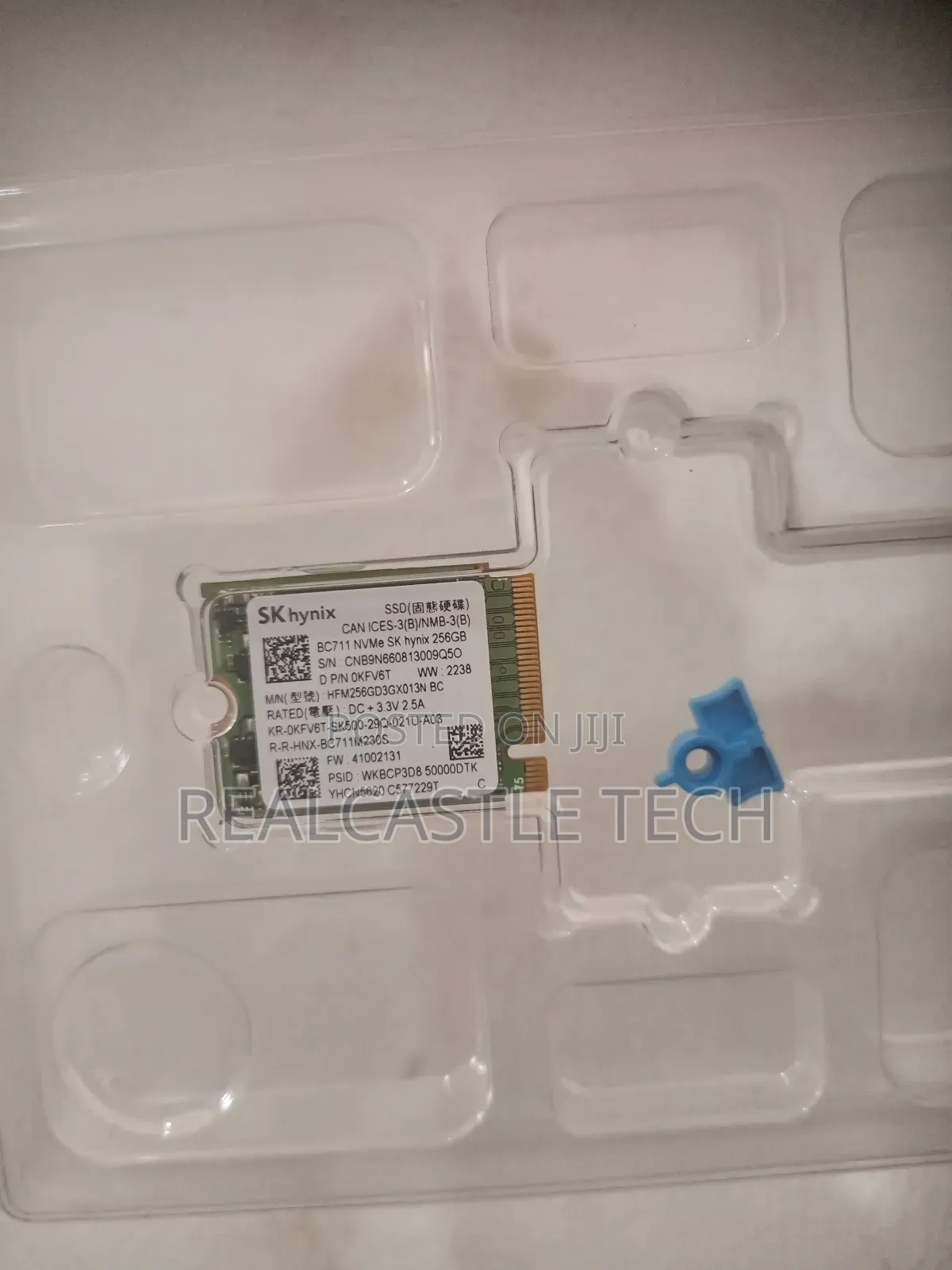 Skhynix 256GB Nvme Pcie M.2 30mm SSD