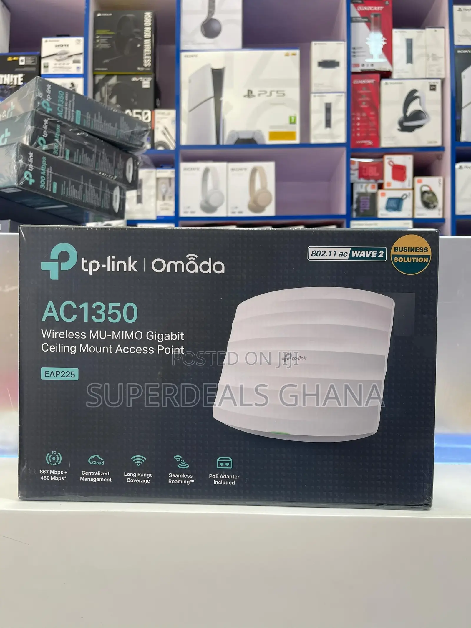 Tp-Link EAP225 AC1350 Wireless Gigabit Ceiling Mount