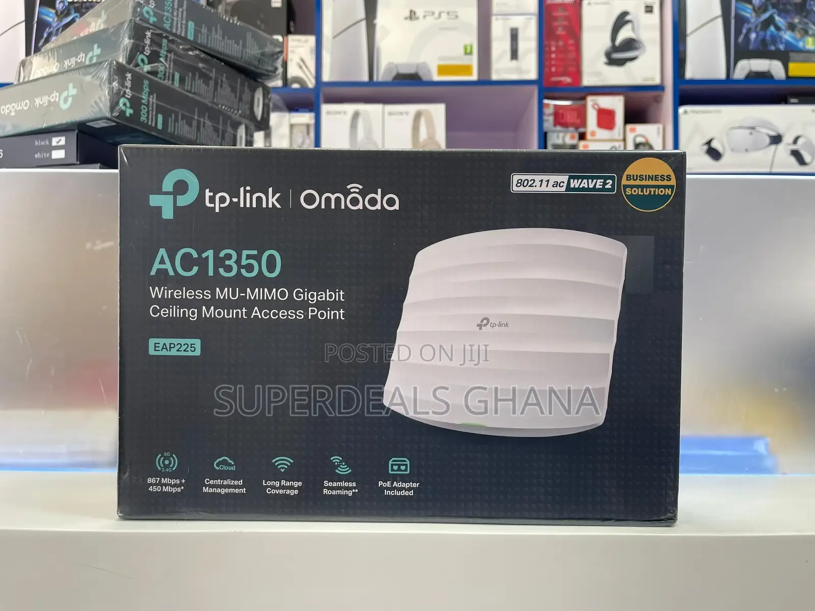 Tp-Link EAP225 AC1350 Wireless Gigabit Ceiling Mount