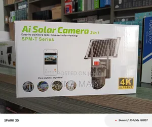 Photo - 4g Ai Solar Camera Dual Lens 6mp 4g