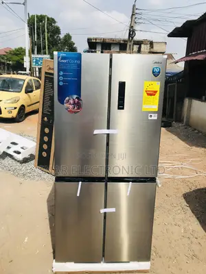Side by Side MIDEA-474-LTR- 4-Doors-French-Door